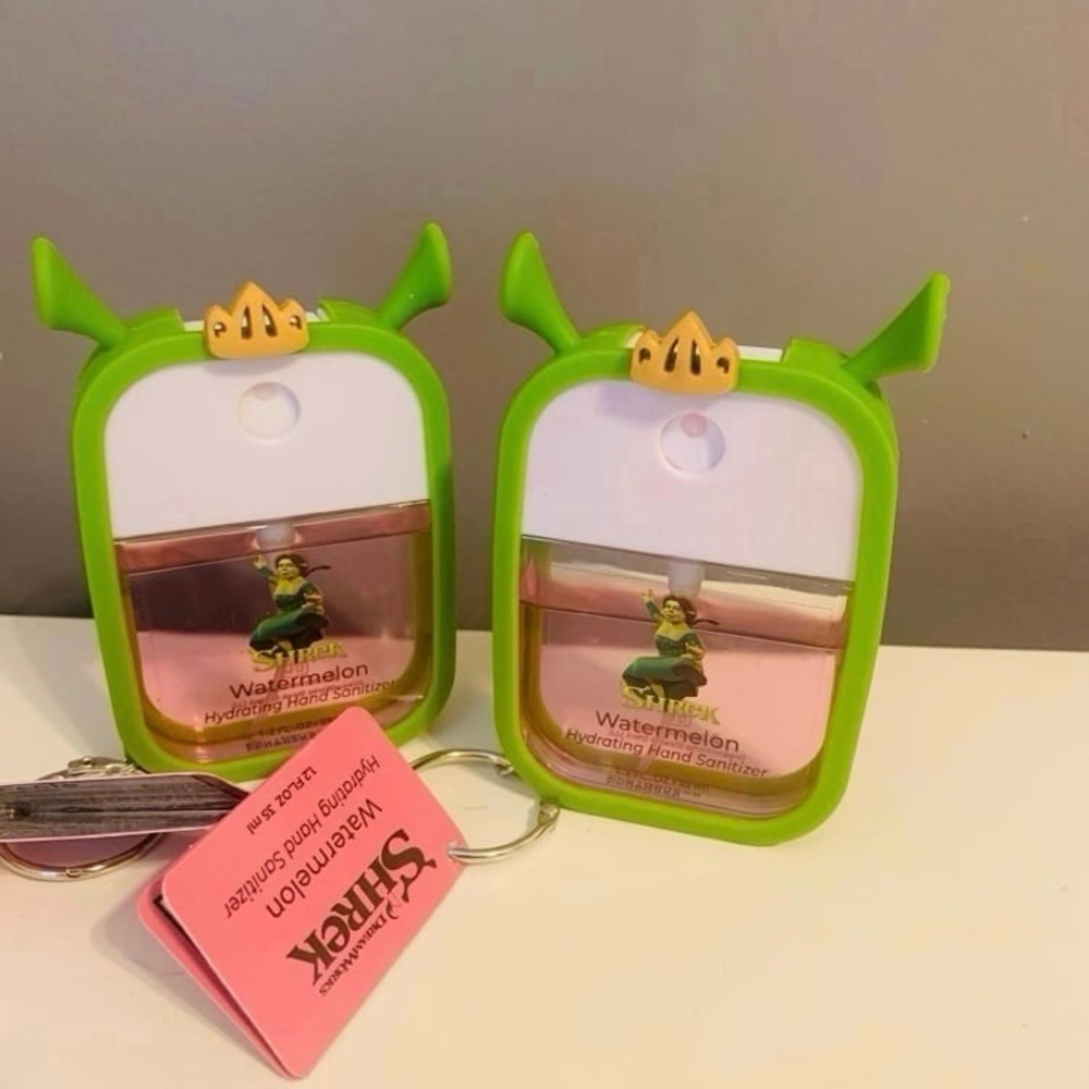 (Shrek) Fiona watermelon  Hydrating Mist Hand Sanitizers set